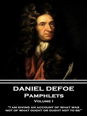cover image of Pamphlets, Volume I